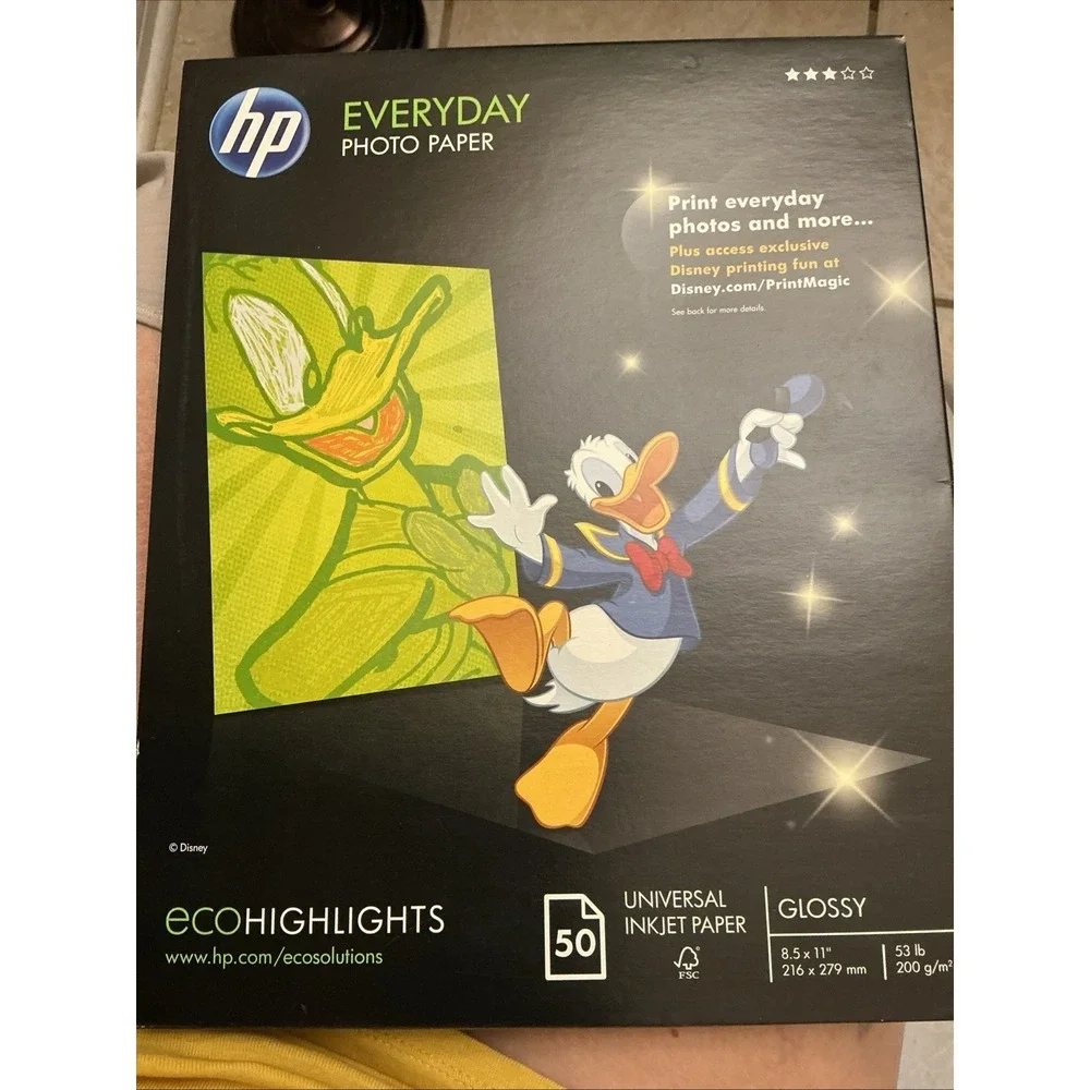 HP Everyday Photo Paper 8.5